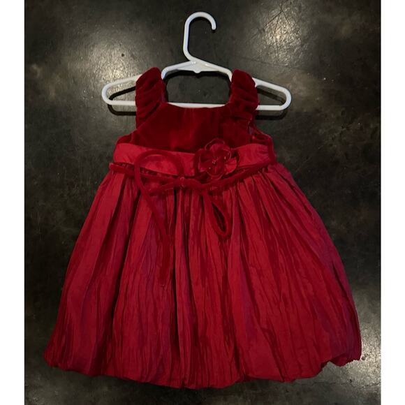 Isobella & Chloe 24 month Red Christmas Dress - Picture 1 of 2